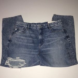 American Eagle Curvy Mom Jean Short Size 16